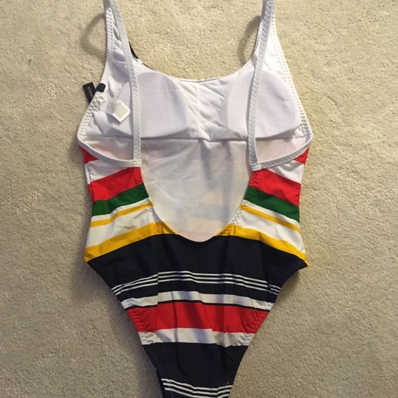 ✨sold✨NWT Polo One Piece Bathing Suit - Picture 3 of 5